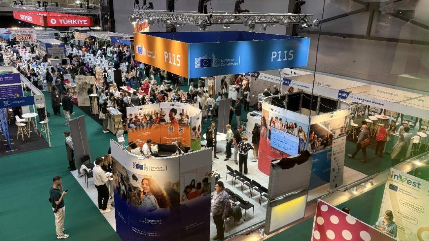 Iniziativa relativa alla carta europea dello studente all’EAIE 2025 a Göteborg.