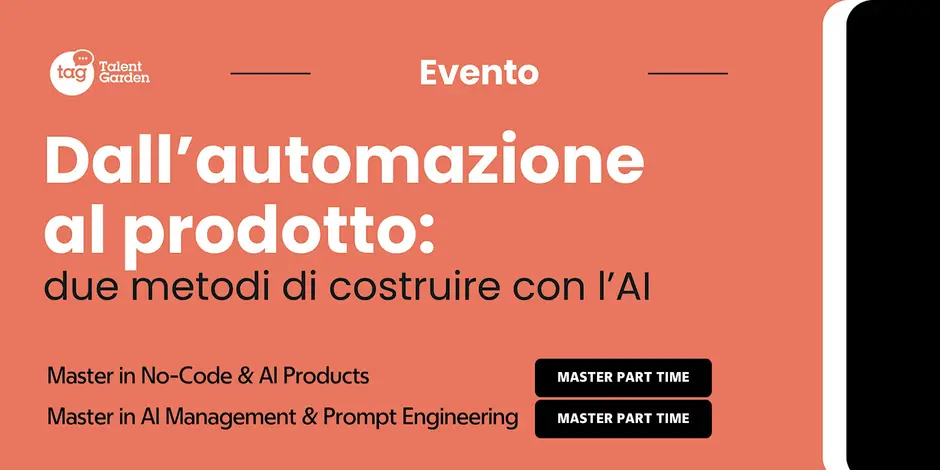 Dall’automazione al prodotto: due metodi di costruire con l’AI